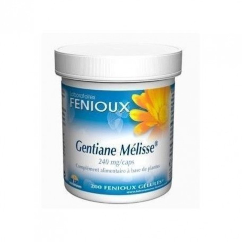 Fenioux Genziana Melissa 200 Capsule 240 mg