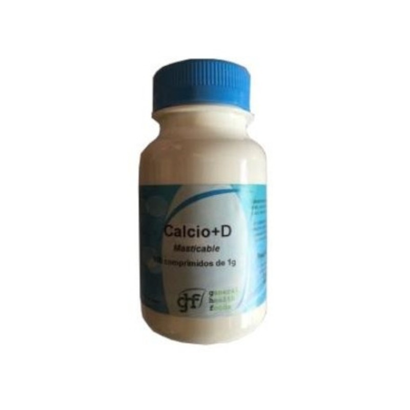 Ghf Calcium + Vitamin D 1000 mg 100 Chewable Tablets Ghf Calcium + Vitamin D 1000 mg 100 Chewable Tablets