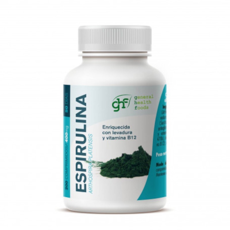 Ghf Spiruline 400 mg 200 Comprimés