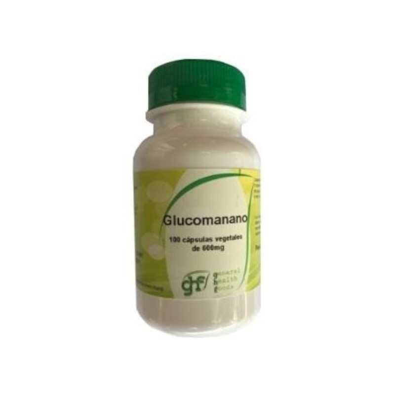 Ghf Glucomannan 600 mg 100 Capsules
