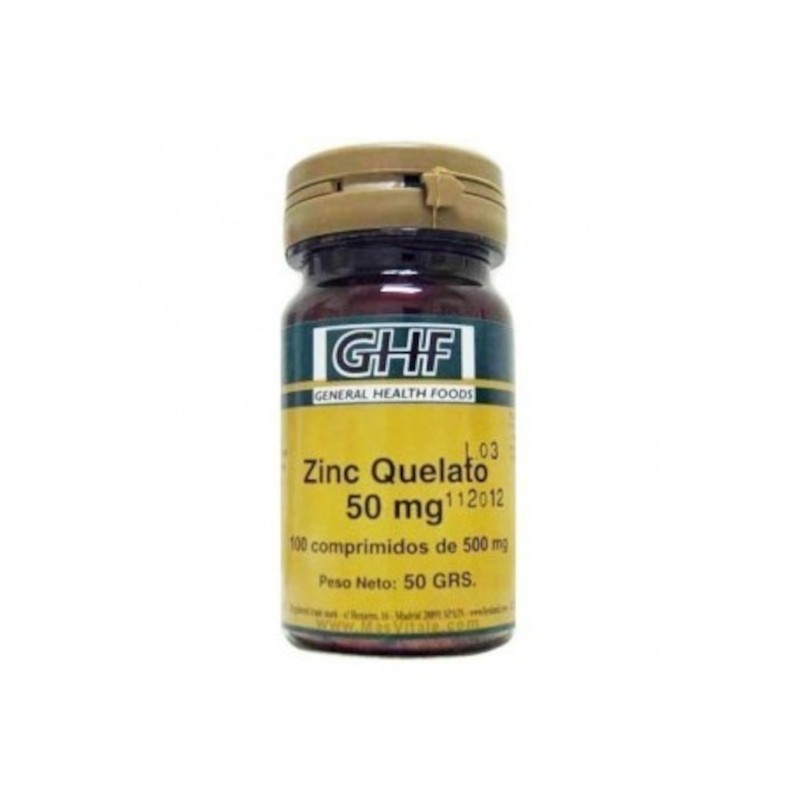 Ghf Zinco 100 Comprimidos Ghf Zinco 100 Comprimidos