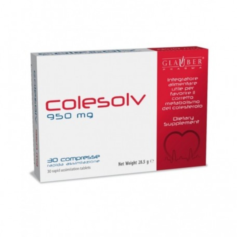 Glauber Pharma Gl Colesolv 30 Tablets