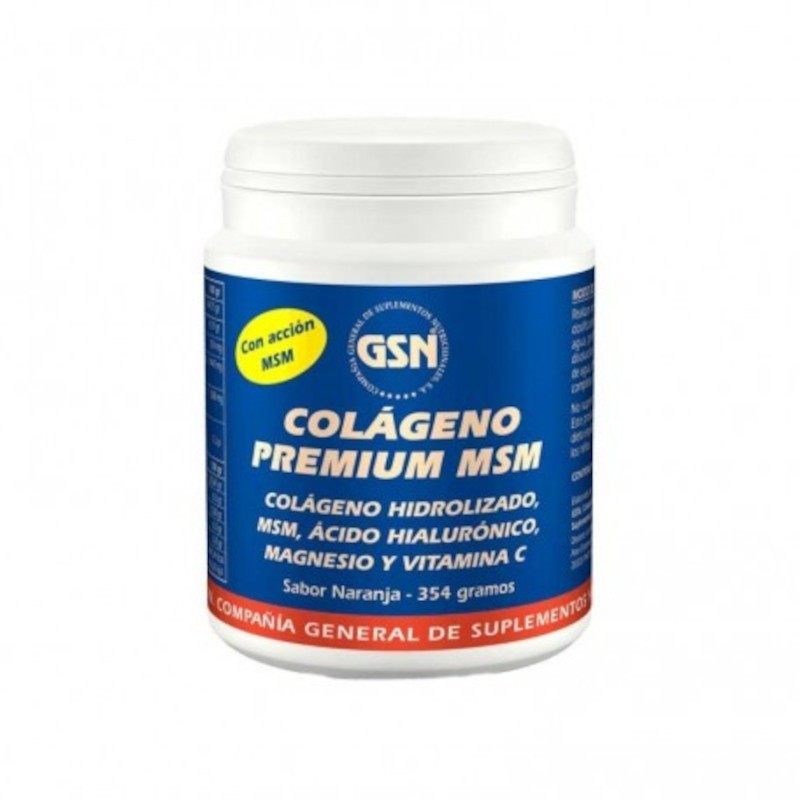 Gsn Premium Kollagen MSM Orangengeschmack 354g Gsn Premium Kollagen MSM Orangengeschmack 354g