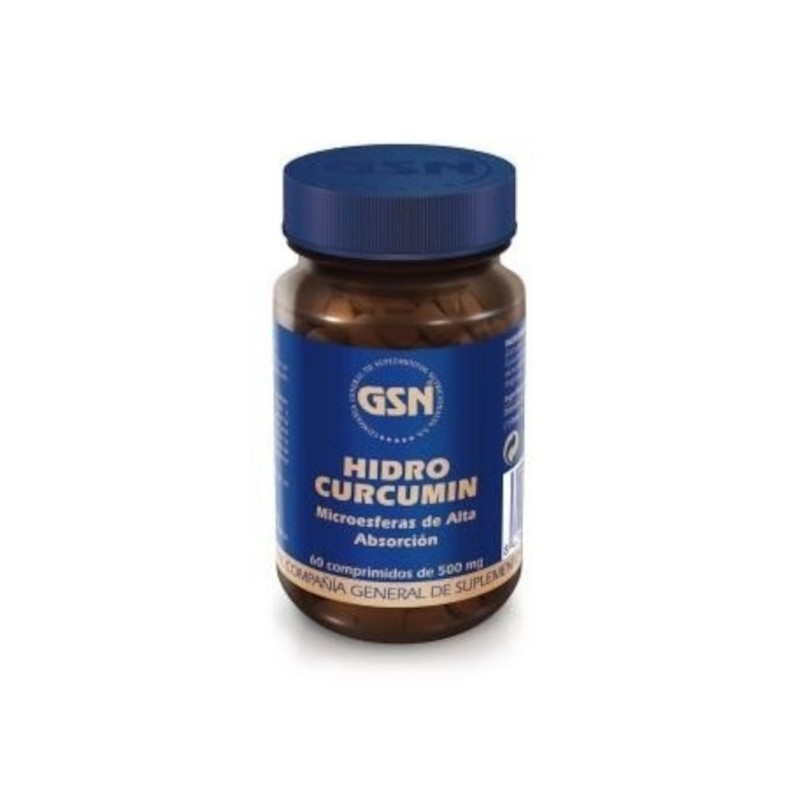 Gsn Hidrocurcumin 500 mg 60 Comprimidos Gsn Hidrocurcumin 500 mg 60 Comprimidos