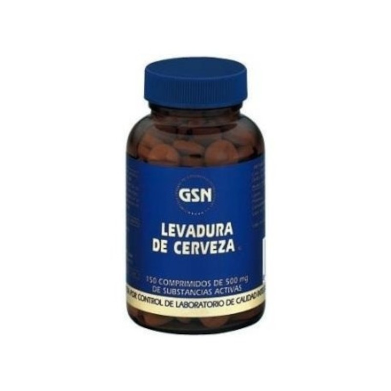 Gsn Levure de Bière 500 mg 150 Comprimés