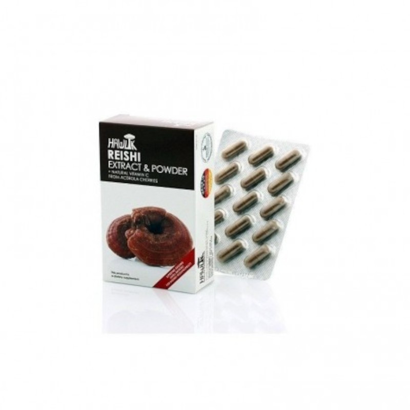 Hawlik Reishi (Ganoderma Lucidum) Extracto Puro 60 Cápsulas