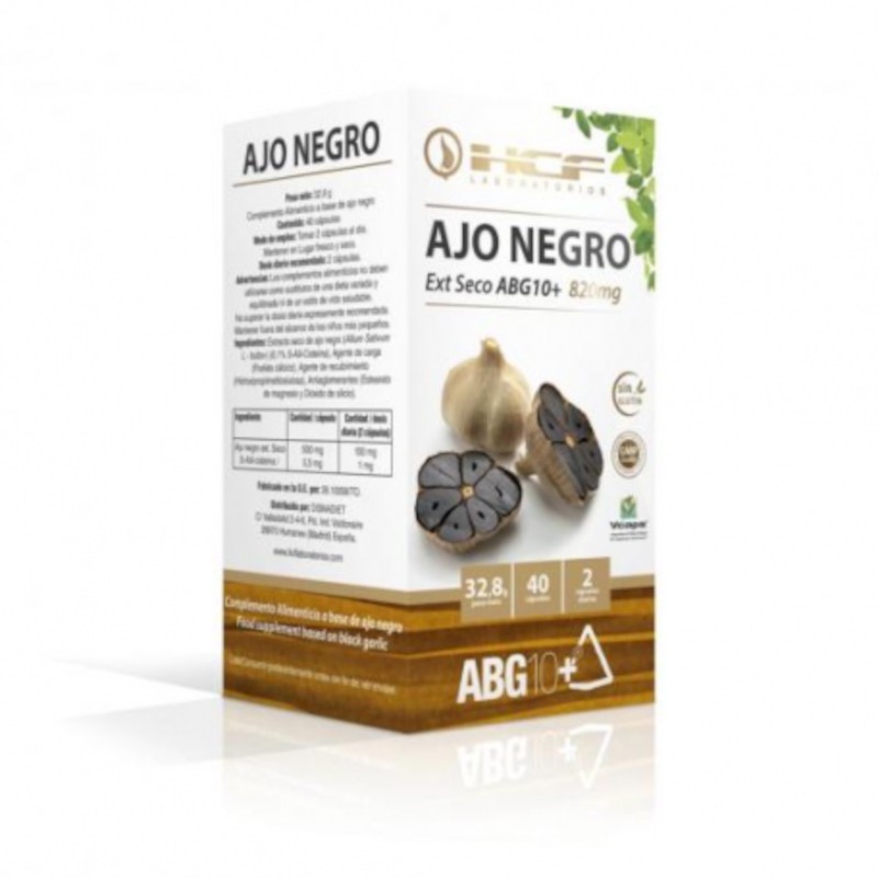 Hcf Ail Noir 40 Gélules 820 mg