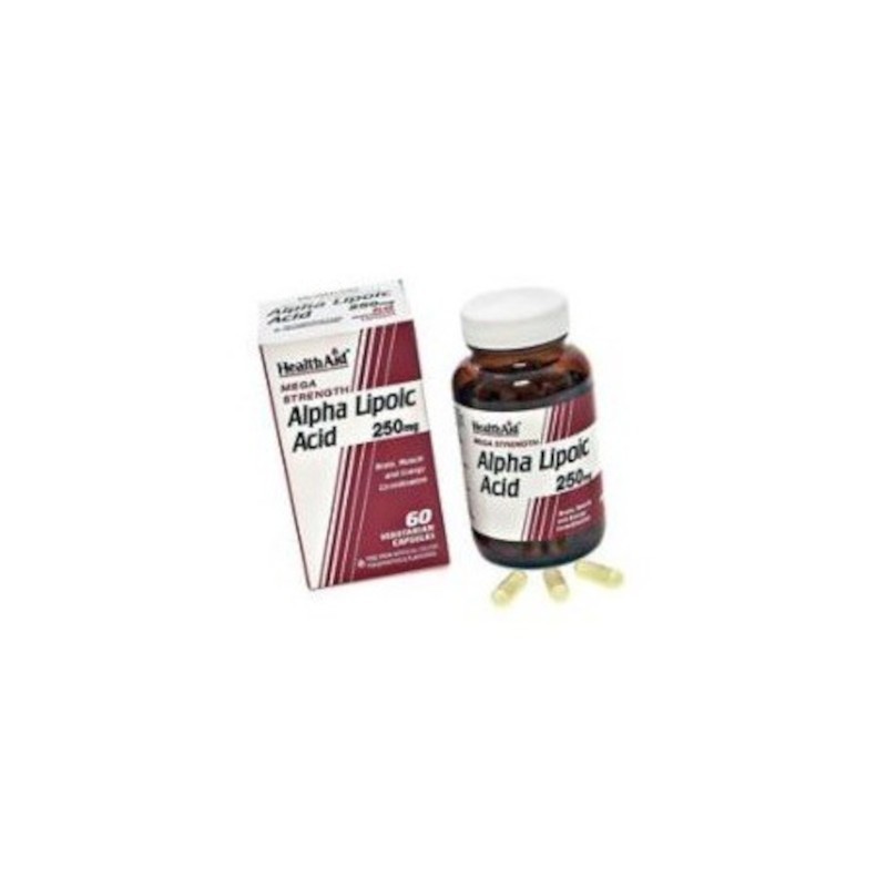 Health Aid Alpha-Liponsäure 250 mg 60 Kapseln