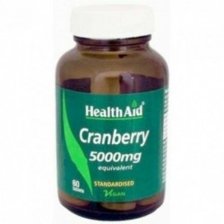 Health Aid Canneberge 60 comprimés 5000 mg