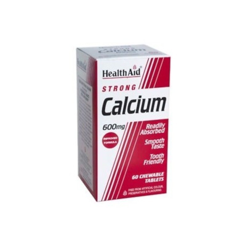 Health Aid Calcium 600 mg 60 Tablets Health Aid Calcium 600 mg 60 Tablets