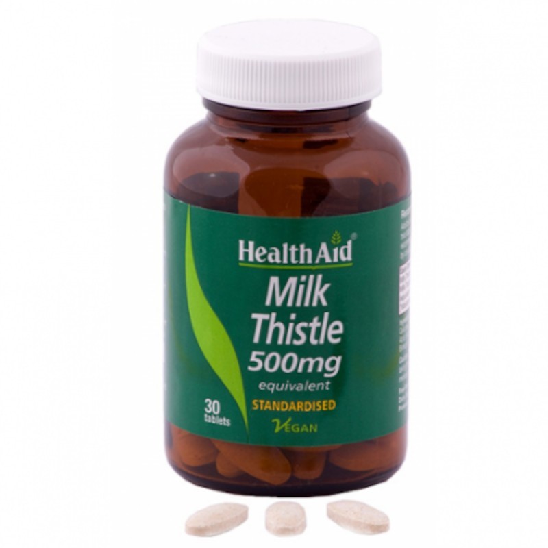 Health Aid Mariendistel 500 mg 30 Tabletten Health Aid Mariendistel 500 mg 30 Tabletten