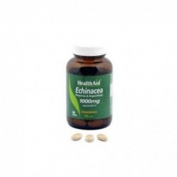 Health Aid Kombination aus Echinaceas 1.000 mg (Angustifolia und Purpurea) 60 Kapseln