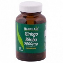 Health Aid Ginkgo Biloba 5000 mg 30 Cápsulas