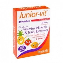 Health Aid Junior-Vit 30 Comprimés à Croquer