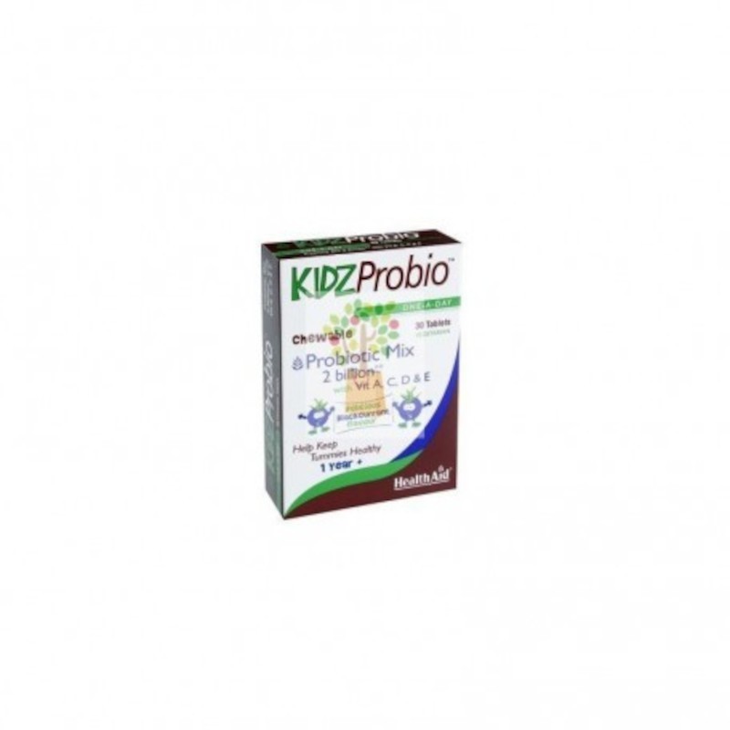 Health Aid Kidz Probio 2.000 millones 30 Comprimidos Masticables Health Aid Kidz Probio 2.000 millones 30 Comprimidos Masticables