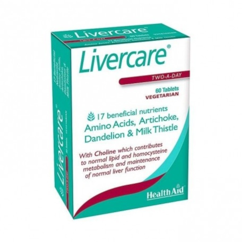 Health Aid Livercare 60 compresse Health Aid Livercare 60 compresse