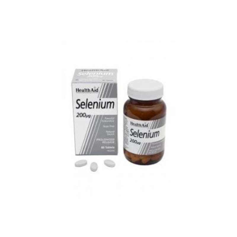 Health Aid Selenio 200 mcg 60 Comprimidos Health Aid Selenio 200 mcg 60 Comprimidos