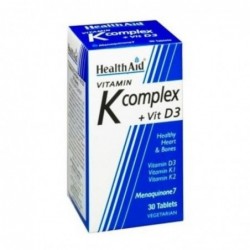 Health Aid Vitamina K Complex con Vitamina D3 30 Comprimidos