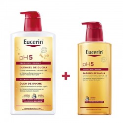 EUCERIN PH5 Shower Oleogel 1 Liter + 400 ml【SAVINGS PACK】