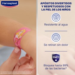 HANSPLAST Pansements Enfant Princesses Disney + Mickey Mouse 20+20 pansements