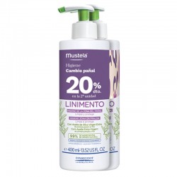 MUSTELA Duplo Linimento Segunda unidade 20% de desconto 2x400ml