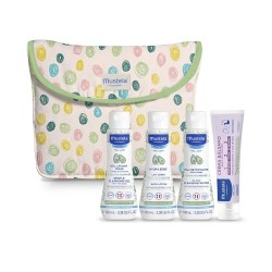 MUSTELA Little Moments Polka Dot Toiletry Bag