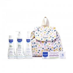MUSTELA Littlemoments Sac à dos à pois