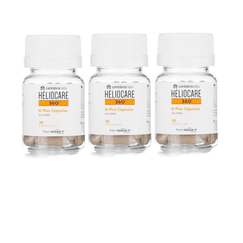 HELIOCARE 360º D Plus 3x30 Capsules