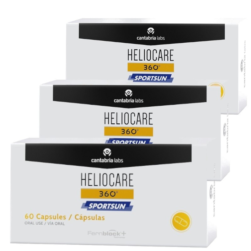 HELIOCARE 360º Sportsun 3x60 Oral Capsules