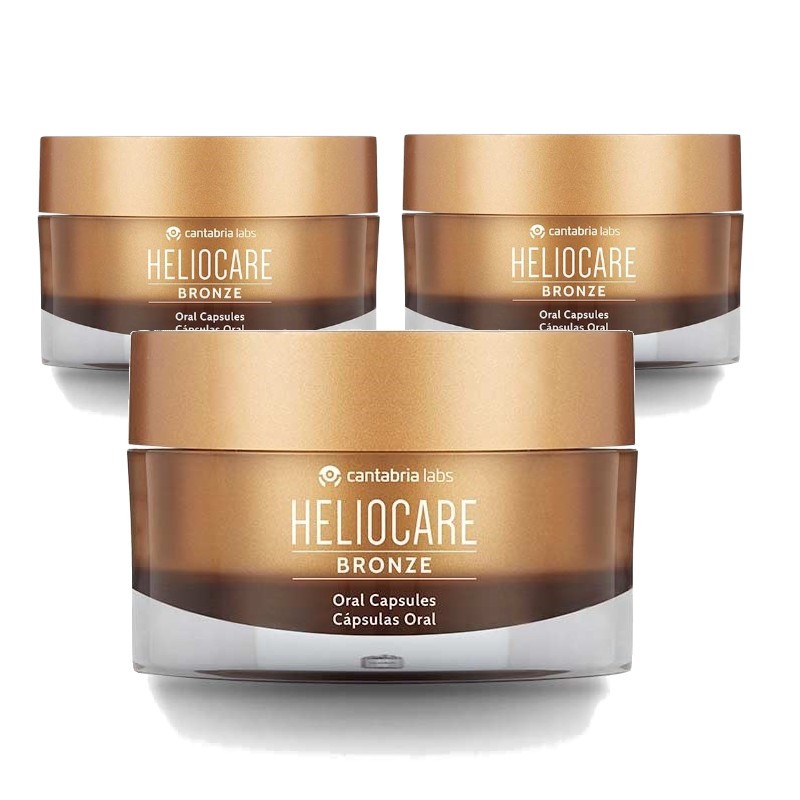 HELIOCARE Bronze Gélules de Photoprotection Orale 3x30 Gélules