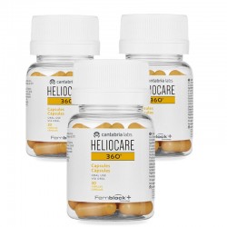 HELIOCARE 360º Photoprotection Orale Gélules Anti-Âge 3x30 Gélules