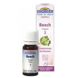 Biofloral Beech - Beech 3 (Understanding and Acceptance) Bio Bach Flowers Alcohol-Free Granules 9 g