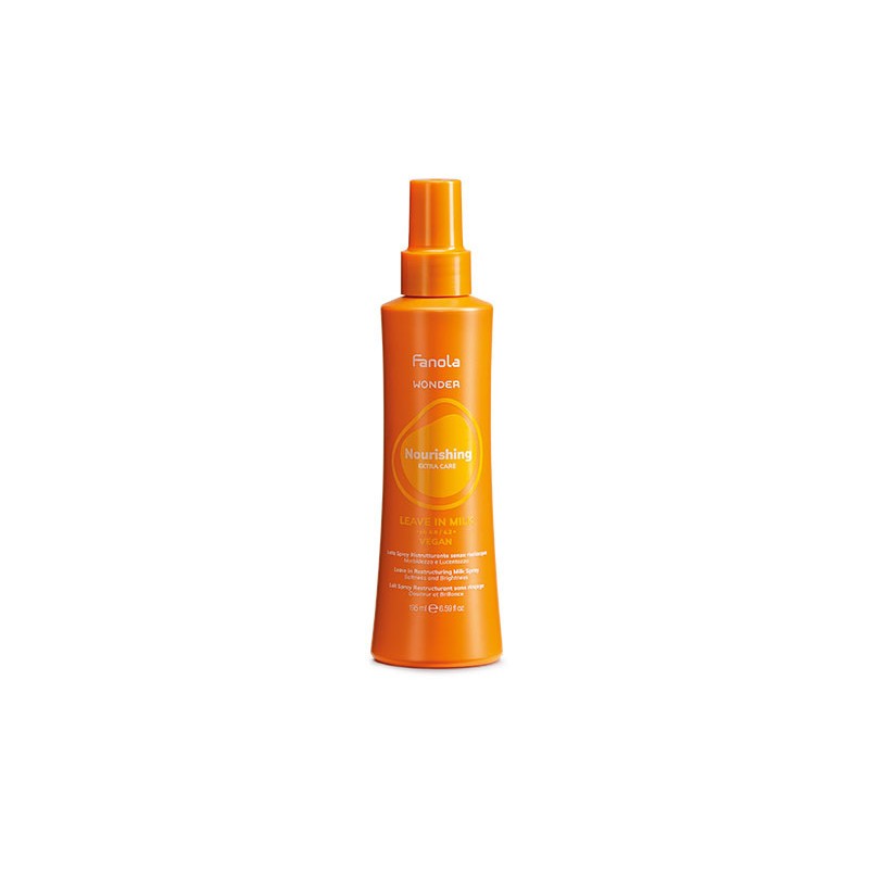 Fanola Spray Leave In Milk Restructuring Wonder Nourishing 195ml Fanola Spray Leave In Milk Restructuring Wonder Nourishing 195ml