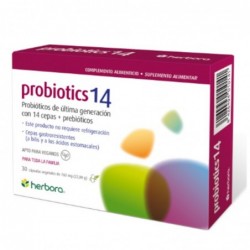 Herbora Probióticos 14 30 Cápsulas