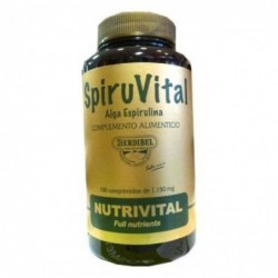 Herdibel Spiruvital Alga Espirulina 1000 mg 100 Comprimidos