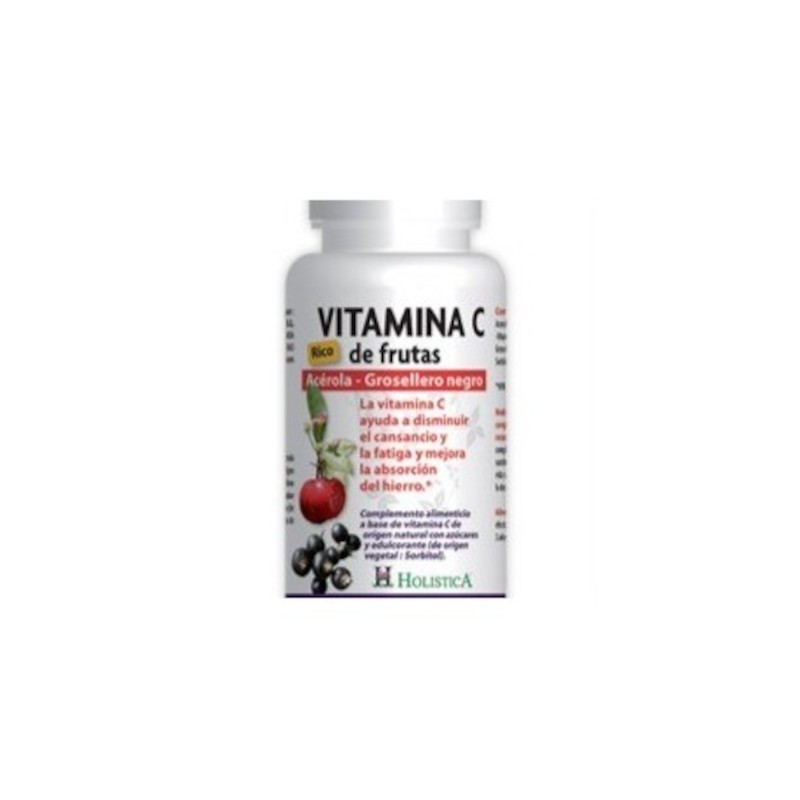 Holistica Vitamina C Frutas 60 Comprimidos Holistica Vitamina C Frutas 60 Comprimidos