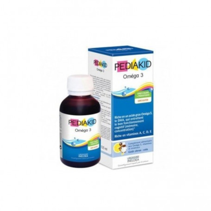 Ineldea Pediakid Sciroppo Omega 3 125 ml Ineldea Pediakid Sciroppo Omega 3 125 ml