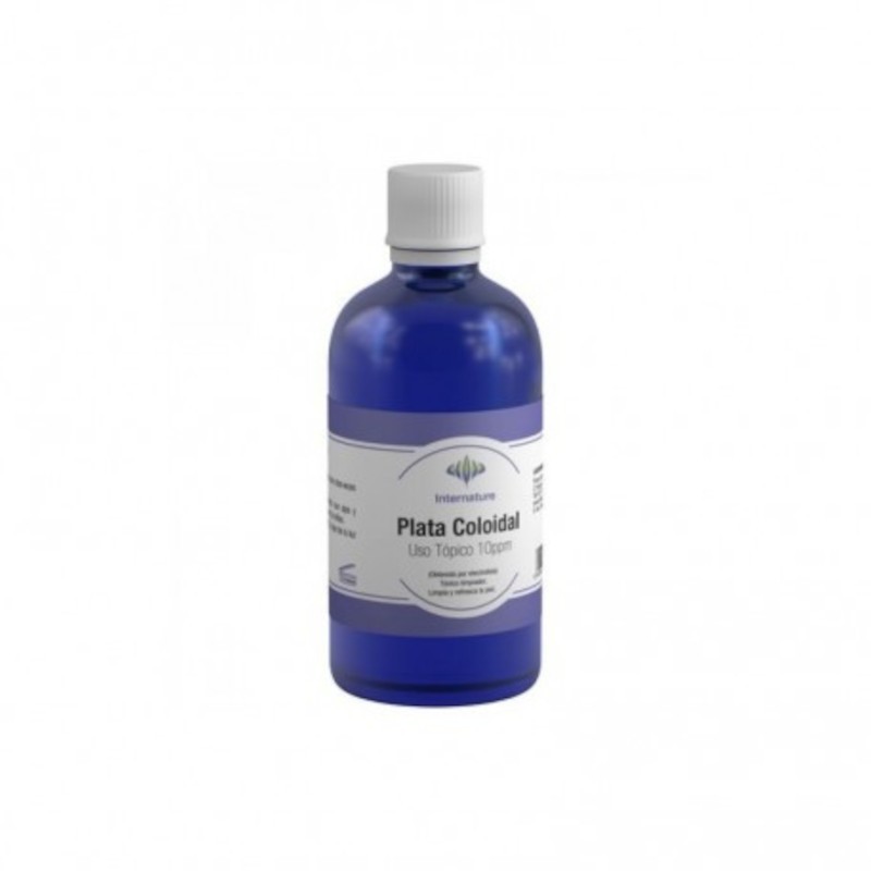 Internature Plata Coloidal 10 ppm Uso Tópico 100 ml