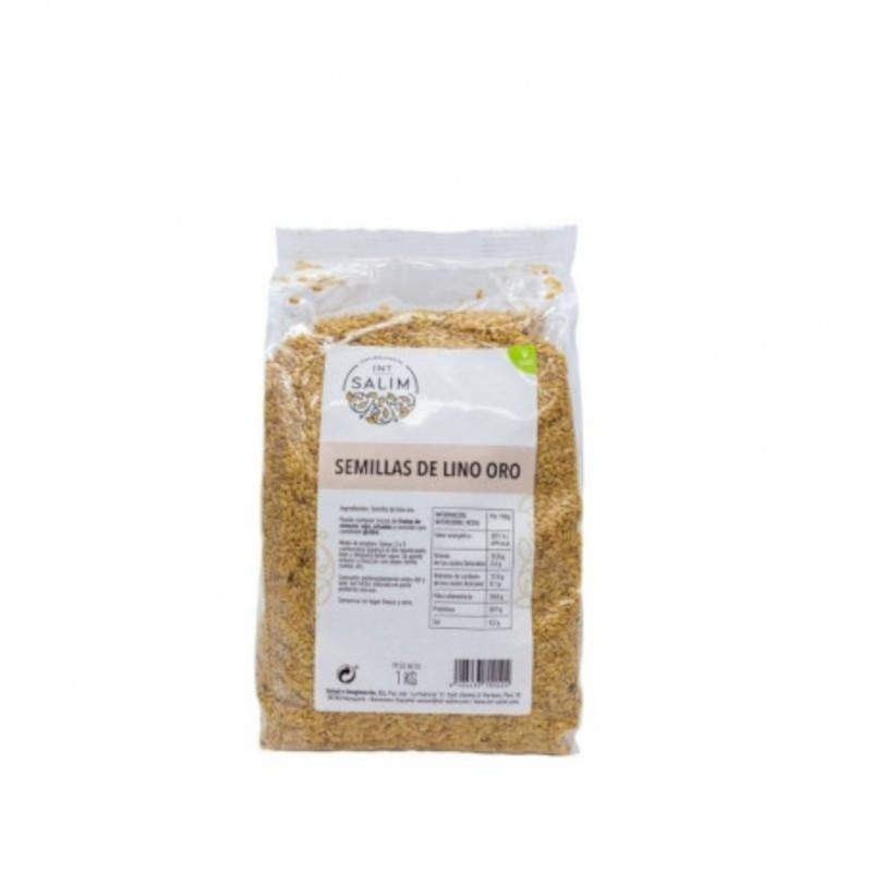 Graines de Lin Doré Int-Salim 1KG Graines de Lin Doré Int-Salim 1KG