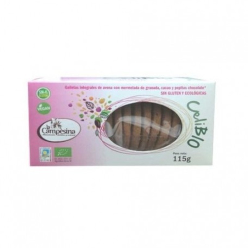 La Campesina Celibio Fúcsia Eco sem glúten 115 gr La Campesina Celibio Fúcsia Eco sem glúten 115 gr