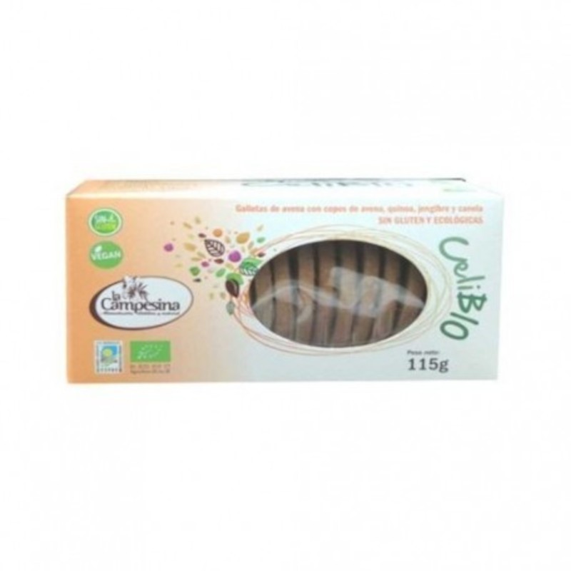La Campesina Celibio Arancia Senza Glutine Eco 115 gr La Campesina Celibio Arancia Senza Glutine Eco 115 gr