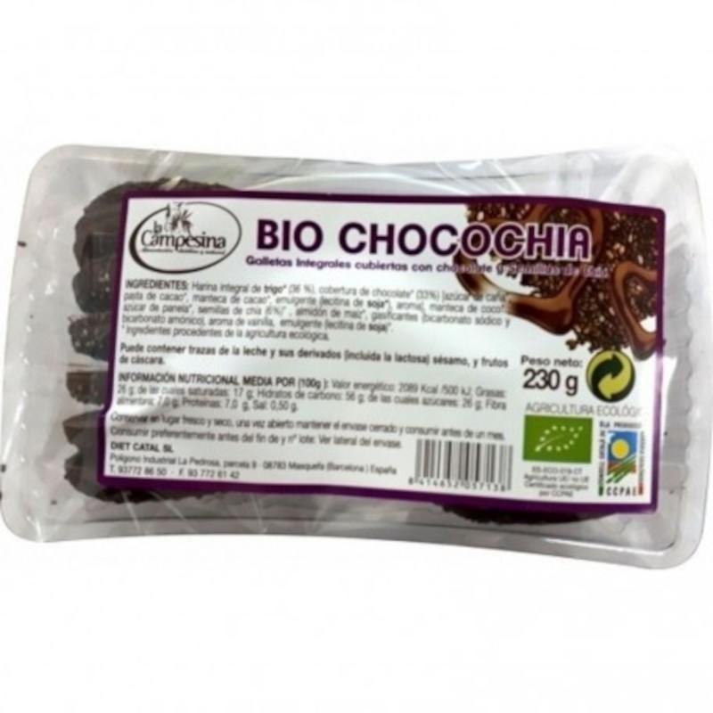 La Campesina Chocochia (Chia) Organic 230 gr
