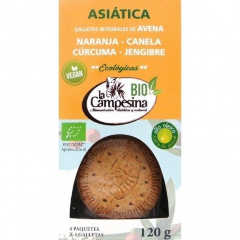 La Campesina Galleta Asiática Bio 120 g La Campesina Galleta Asiática Bio 120 g