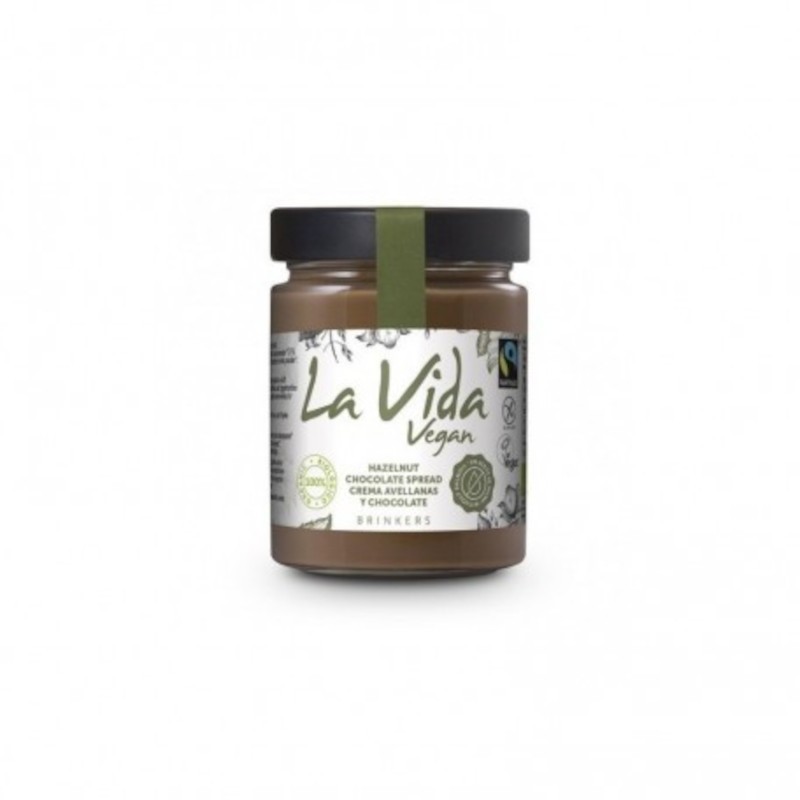 La Vida Vegan Vegan Dark Chocolate Cream 270 gr La Vida Vegan Vegan Dark Chocolate Cream 270 gr