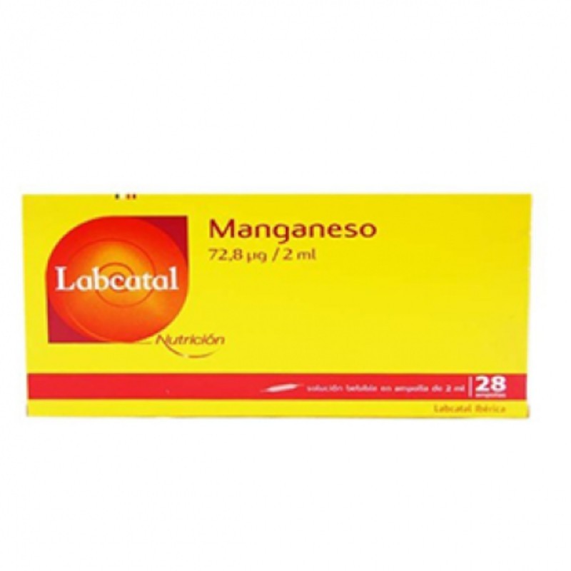 Labcatal 10 Manganês 28 Ampolas Labcatal 10 Manganês 28 Ampolas