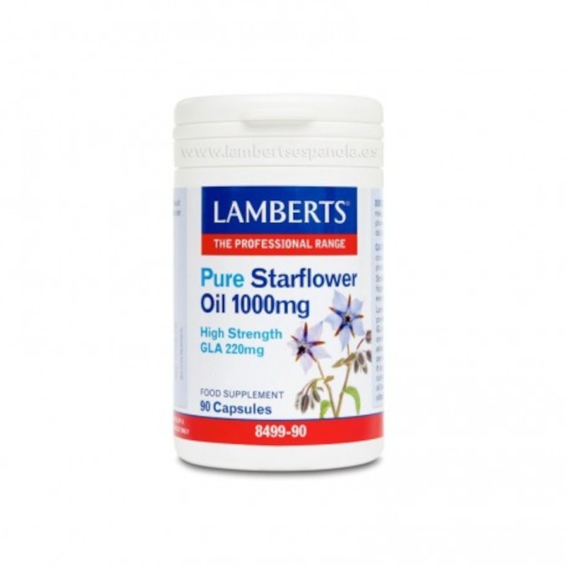 Lamberts Pure Borage Oil 1000 mg 90 Capsules