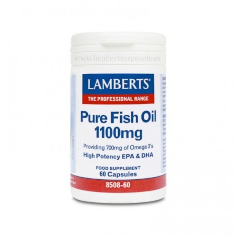 Lamberts Reines Fischöl 1100 mg 60 Kapseln Lamberts Reines Fischöl 1100 mg 60 Kapseln
