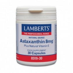 Lamberts Astaxanthin 8 gmg mit Vitamin E 30 Kapseln