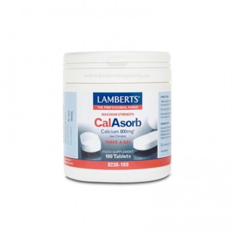 Lamberts Calasorb Calcio Citrato 800 mg 180 Compresse Lamberts Calasorb Calcio Citrato 800 mg 180 Compresse