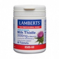 Lamberts Cardo Mariano 3000 mg 60 Tabletas